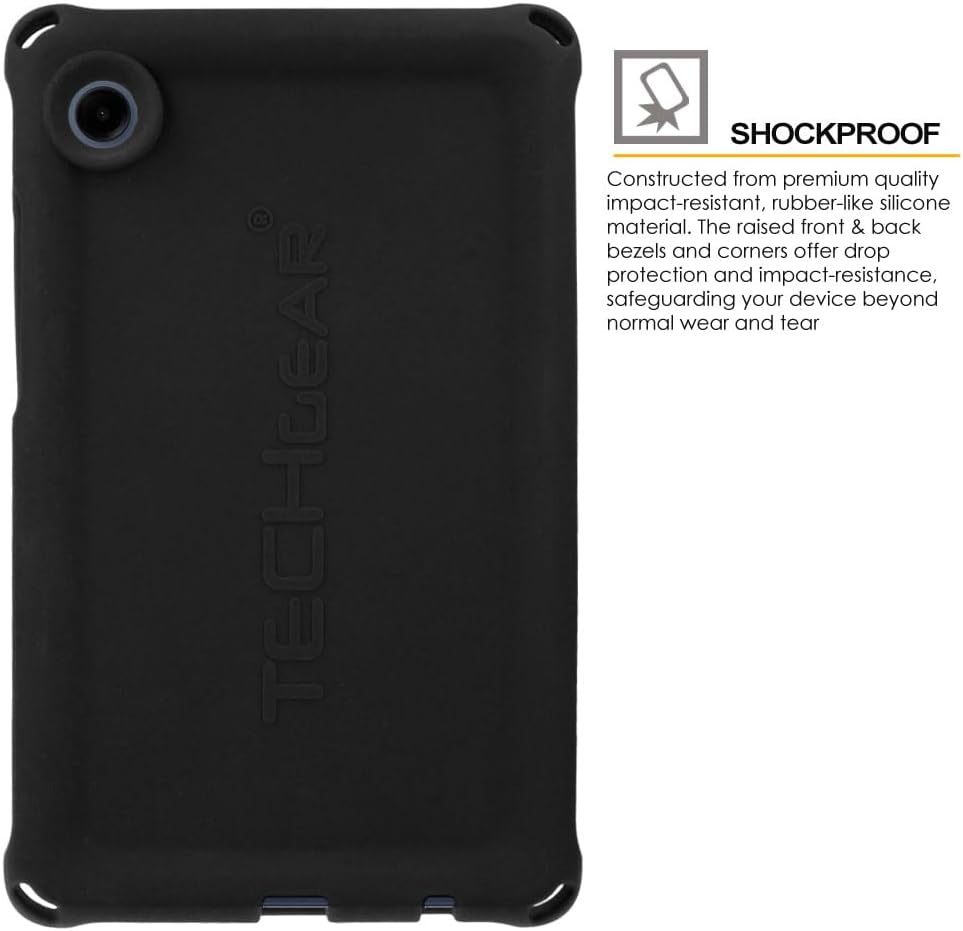 [Bumper Case] Shockproof Soft Easy Grip Case for Samsung Galaxy Tab A9 8.7" (SM-X110 / SM-X115)