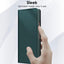 Galaxy Z Fold 5 Leather Wallet Case, Detachable Magnetic 2in1 Case with Screen Frame, Card Wallet & Stand - Black PU Leather for Samsung Z Fold 5