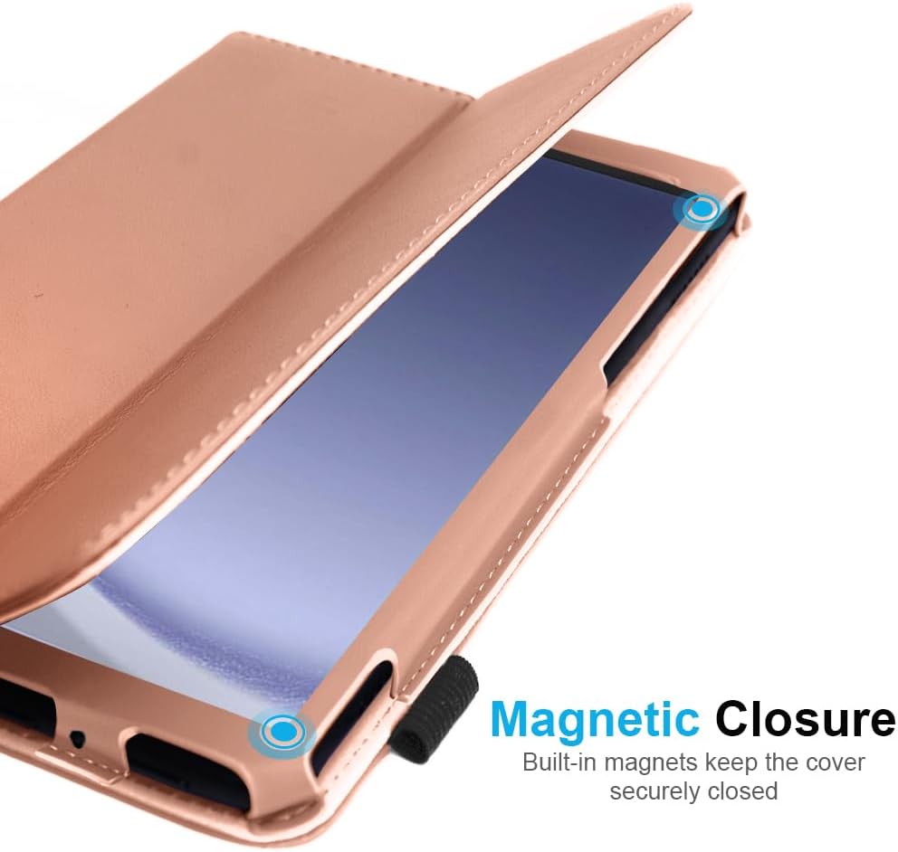 [Folio Case] Smart Cover Stand with Auto Sleep/Wake & Hand Strap for Samsung Galaxy Tab A9 Plus 11" (SM-X210 / SM-X215)