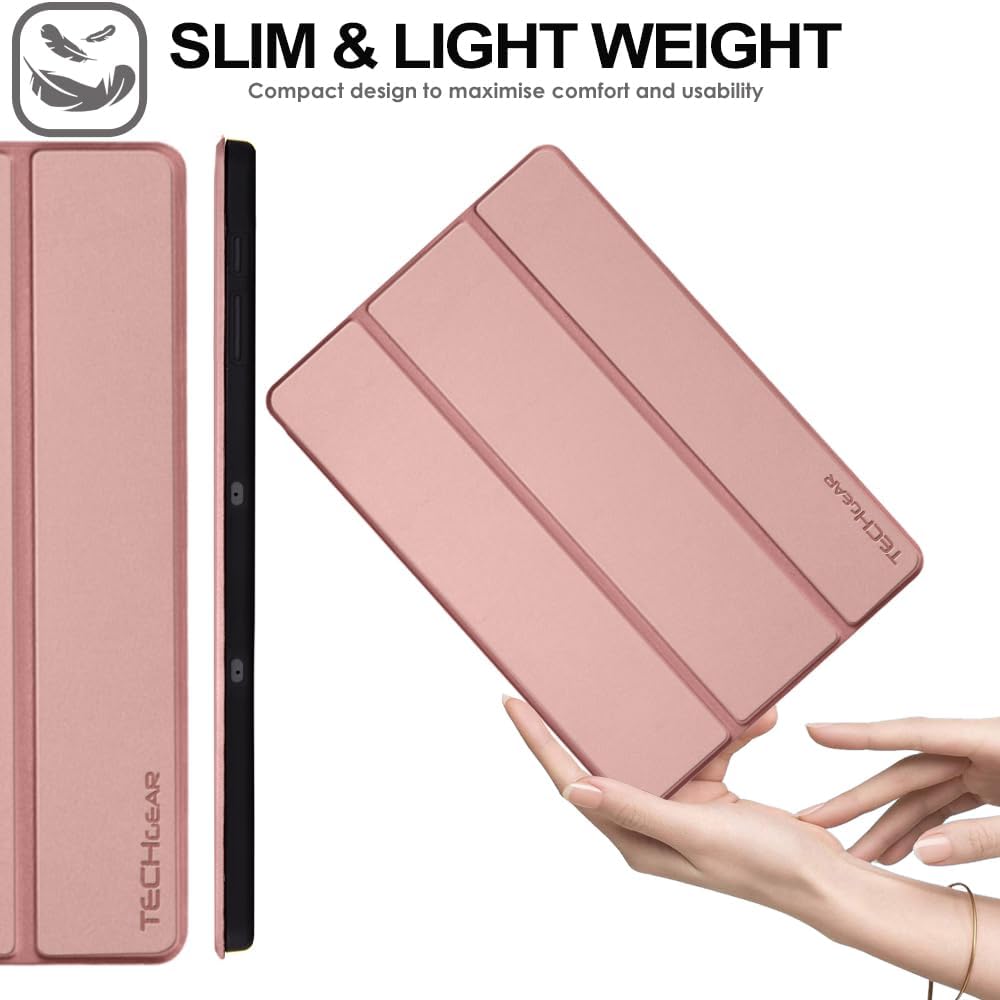 [Smart Case] Slim Stand Cover with Auto Sleep/Wake for Samsung Galaxy Tab S9 FE Plus 12.4" (SM-X610 / SM-X616)