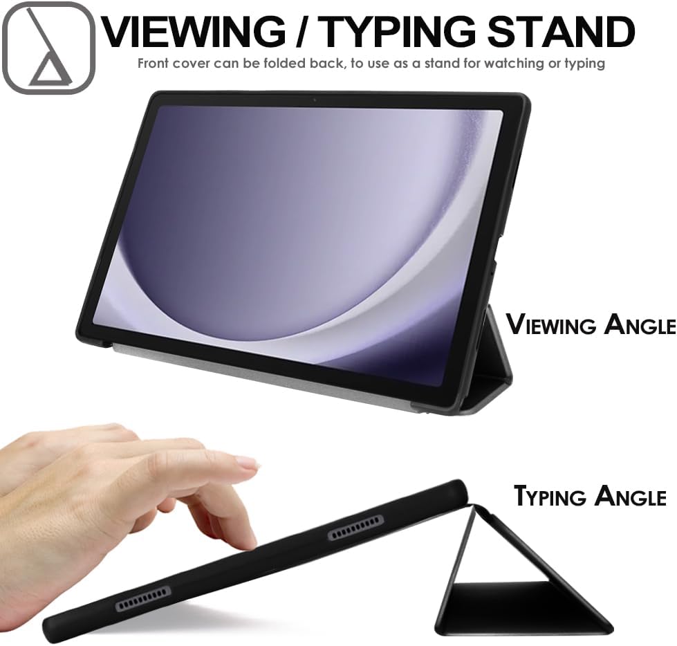 [Smart Case] Slim Stand Cover with Auto Sleep/Wake foR Samsung Galaxy Tab A9 Plus 11" 2023 (SM-X210 / SM-X215)
