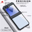 [Fusion Armour] Samsung Galaxy Z Flip 7 Premium Fusion Tough Rugged Screen Protector & Hinge Case