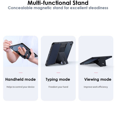 [Fusion Armour] Premium Slim Hybrid Tough Rugged Protective Bumper Case With Stand for Samsung Galaxy Tab A11 8.7" 2025 (SM-X130 / SM-X135)