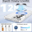 TECHGEAR Clear Magnetic Case for Samsung Galaxy S26 Ultra – Slim Transparent Shockproof Cover with MagSafe Compatible Wireless Charging