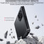 TECHGEAR Tough Case for Samsung Galaxy Z Fold 8 with Built-In Tempered Glass Screen Protector, Shockproof, Hinge Protection & Clear Back