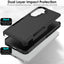 TECHGEAR Tough Rugged Case for Samsung Galaxy A37 5G / A36 5G / A56 5G – Heavy Duty Shockproof Work Phone Case with Dual Layer Protection, Non-Slip Grip & Raised Screen Protection (Black)