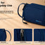 SharkByte Large Pencil Case Organiser - Big Capacity Stationery Storage Pouch with Compartments for School, College, Study, Office, Travel & Everyday Organisation