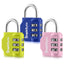 SharkByte Luggage Locks – 3-Dial Weatherproof Combination Padlock for Suitcases, Travel Bags, Gym Lockers & Outdoor Use (1 / 2 / 3 / 4 Pack)