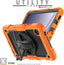 [UTILITY Case] Full Body Shockproof Case with Stand, Hand & Shoulder Strap for Samsung Galaxy Tab A9 Plus 11" (SM-X210 / SM-X215)