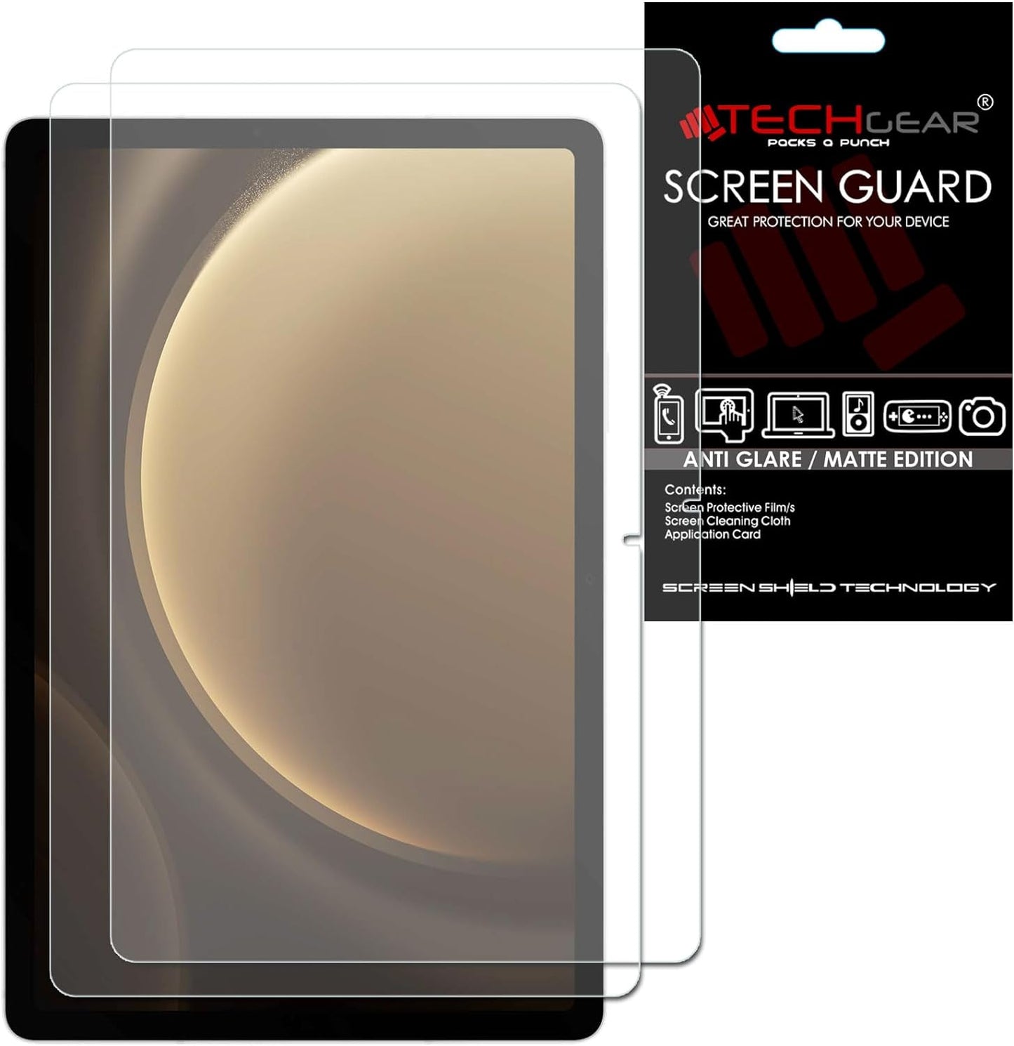 Samsung Galaxy Tab S9 FE Plus 12.4" (SM-X610 / SM-X616) Anti Glare, Matte Film Screen Protectors