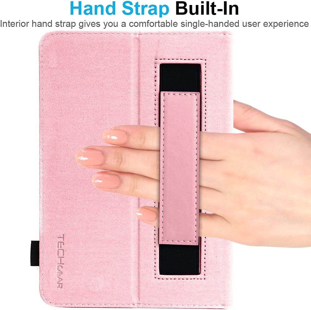 [Folio Case] Smart Cover Stand with Auto Sleep/Wake & Hand Strap for Samsung Galaxy Tab A9 Plus 11" (SM-X210 / SM-X215)