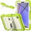[ArmourSHIELD Case] Full Body Tough Rugged Case with Folding Stand & Screen Protector For Samsung Galaxy Tab A9 8.7" (SM-X110 / SM-X115)
