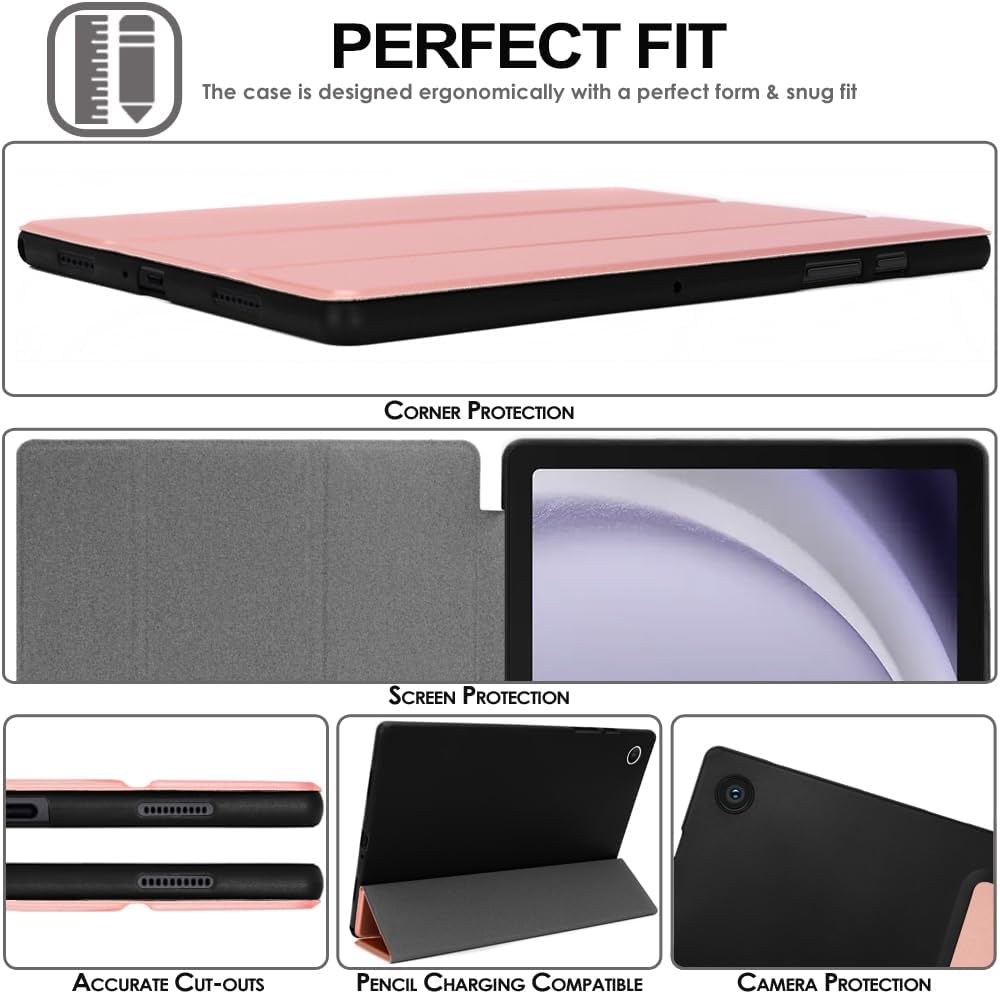 [Smart Case] Slim Stand Cover with Auto Sleep/Wake foR Samsung Galaxy Tab A9 Plus 11" 2023 (SM-X210 / SM-X215)