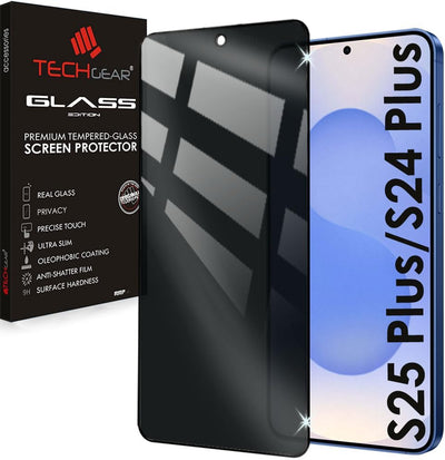 Samsung Galaxy S25 Plus Anti Spy, Privacy Full Coverage 3D Tempered Glass Screen Protectors