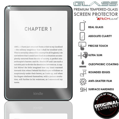 Amazon Kindle Paperwhite/Signature/Kids/Kindle Colorsoft (2024 / 12th Generation) Tempered Glass Screen Protector