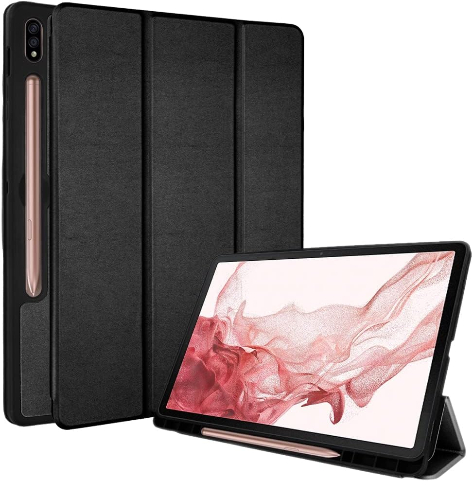 [Smart Case] Slim Stand Cover with Auto Sleep/Wake for Samsung Galaxy Tab S9 Plus 12.4" (SM-X810, SM-X816 Series)