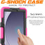[G-SHOCK Case] Heavy Duty Long Survival Screen Protector Case for Samsung Galaxy Tab A9 8.7" (SM-X110 / SM-X115)