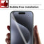 iPhone 15 Pro Max Tempered Glass Screen Protectors