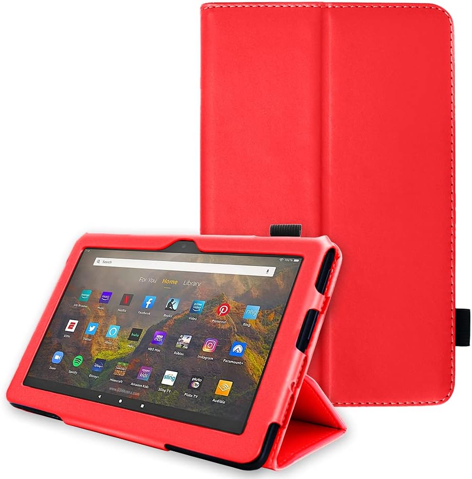 [Folio Case] Smart Cover Stand with Auto Sleep/Wake & Hand Strap for Amazon Fire Max 11" 2023 / 13th Generation