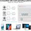 [Active Strike] Slim Line Bluetooth Wireless UK QWERTY Keyboard With Carry Case