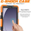 [G-SHOCK Case] Heavy Duty Long Survival Screen Protector Case for Samsung Galaxy Tab A9 8.7" (SM-X110 / SM-X115)