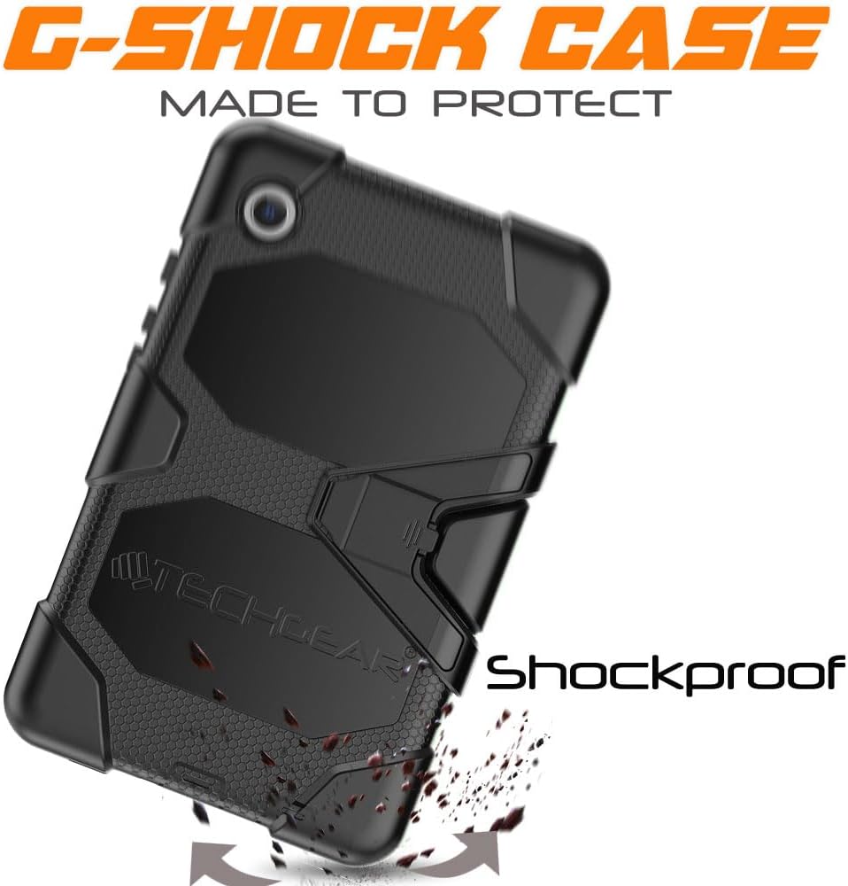 [G-SHOCK Case] Heavy Duty Long Survival Screen Protector Case for Samsung Galaxy Tab A9 8.7" (SM-X110 / SM-X115)