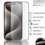 IPhone 16 Pro Max Anti Glare, Matte Full Coverage 3D Tempered Glass Screen Protectors