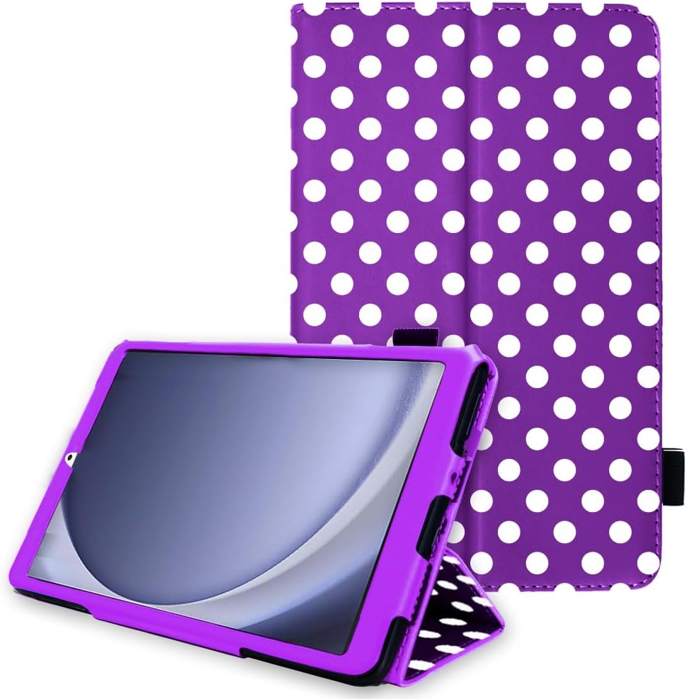 [Folio Case] Smart Cover Stand with Auto Sleep/Wake & Hand Strap for Samsung Galaxy Tab A9 Plus 11" (SM-X210 / SM-X215)