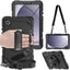 [UTILITY Case] Full Body Shockproof Case with Stand, Hand & Shoulder Strap for Samsung Galaxy Tab A9 Plus 11" (SM-X210 / SM-X215)
