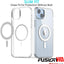 iPhone 15 Magnetic Case [Fusion HD] Shockproof, Anti-Scratch, Slim & Light, Hybrid Drop Protection, Gel Bumper & Clear Hard Back MagSafe Case Cover