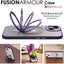 [Fusion Armour Ring] Premium Tough Protective Magnetic Ring Kickstand Case, MagSafe Case for iPhone 15 Plus 6.7"