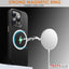 [Carbon Fibre Detail] Shockproof, Anti-Scratch, Slim Hybrid Gel Bumper Case with Hard Back Compatible with MagSafe Cover for iPhone 15 Pro 6.1"