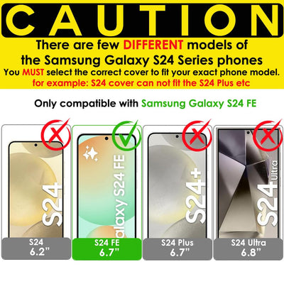 Samsung Galaxy S24 FE Full Coverage 3D Tempered Glass Screen Protectors