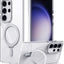 [Fusion Armour Ring] Premium Tough Protective Magnetic Ring Kickstand Case, MagSafe Case for Samsung Galaxy S24 Ultra