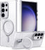 [Fusion Armour Ring] Premium Tough Protective Magnetic Ring Kickstand Case, MagSafe Case for Samsung Galaxy S24 Ultra