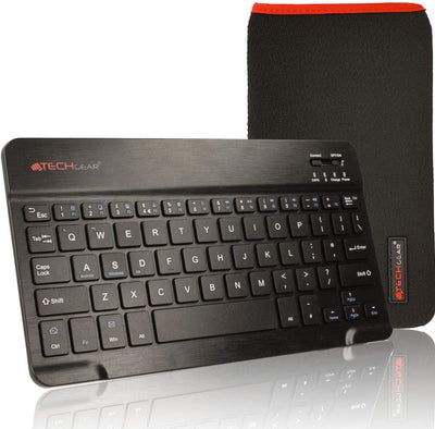 [Active Strike] Slim Line Bluetooth Wireless UK QWERTY Keyboard With Carry Case