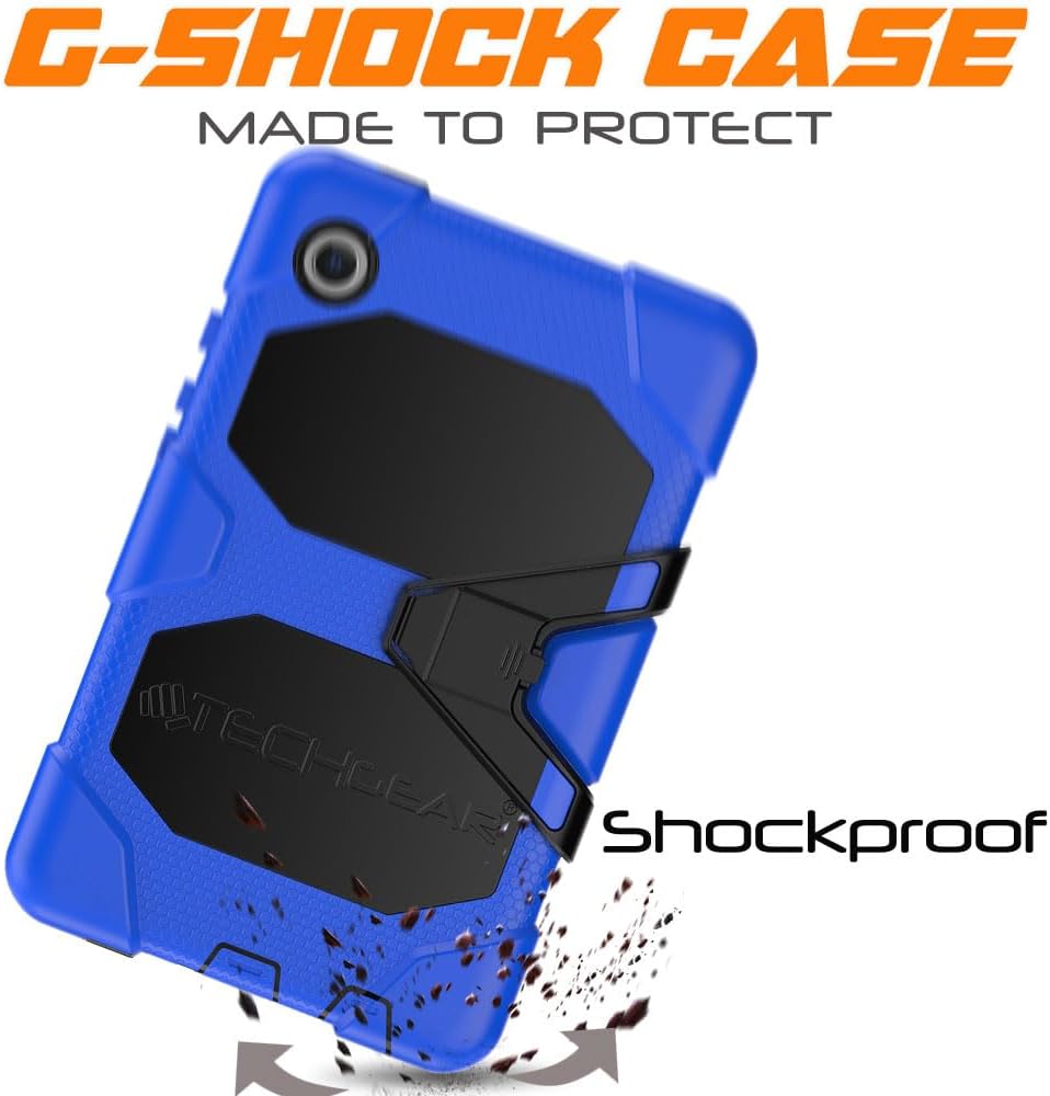 [G-SHOCK Case] Heavy Duty Long Survival Screen Protector Case for Samsung Galaxy Tab A9 8.7" (SM-X110 / SM-X115)
