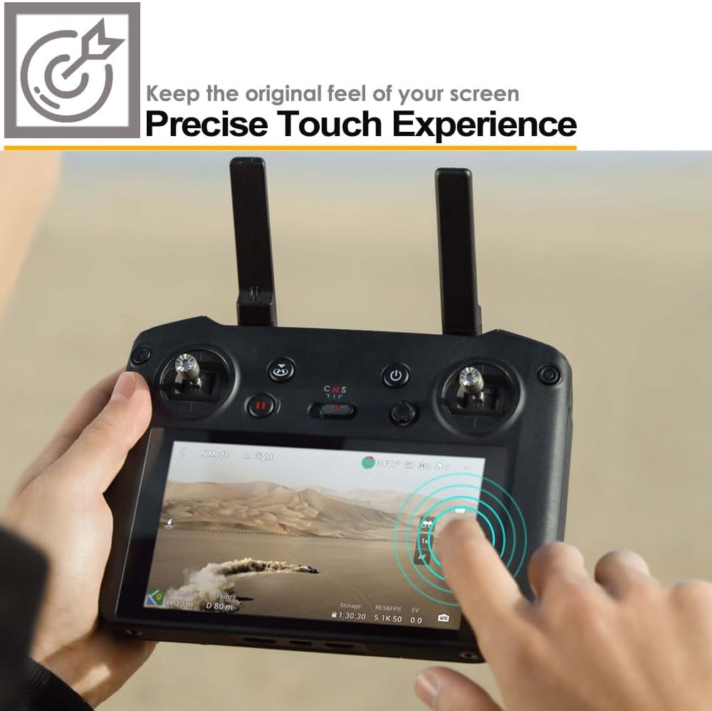 DJI RC Pro Anti Glare, Matte Tempered Glass Screen Protectors
