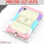 [ArmourSHIELD Case] Full Body Tough Rugged Case with Folding Stand & Screen Protector For Samsung Galaxy Tab A9 8.7" (SM-X110 / SM-X115)