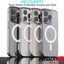iPhone 15 Pro Max Magnetic Case - Shockproof, Anti-Scratch, Slim & Light, Drop Protection, Gel Bumper & Clear Hard Back MagSafe Case Cover