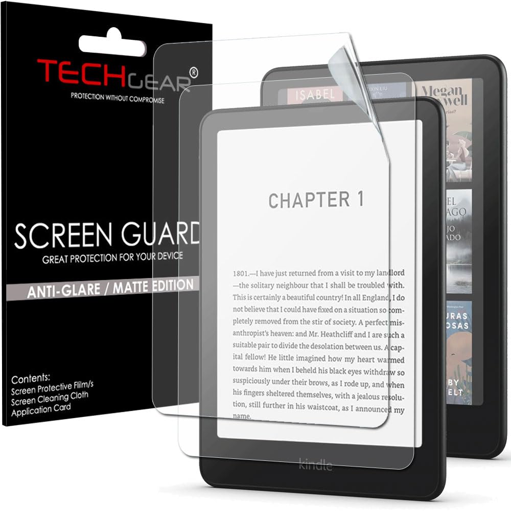 Amazon Kindle Paperwhite/Signature/Kids/Kindle Colorsoft (2024 / 12th Generation) Anti Glare, Matte Film Screen Protectors