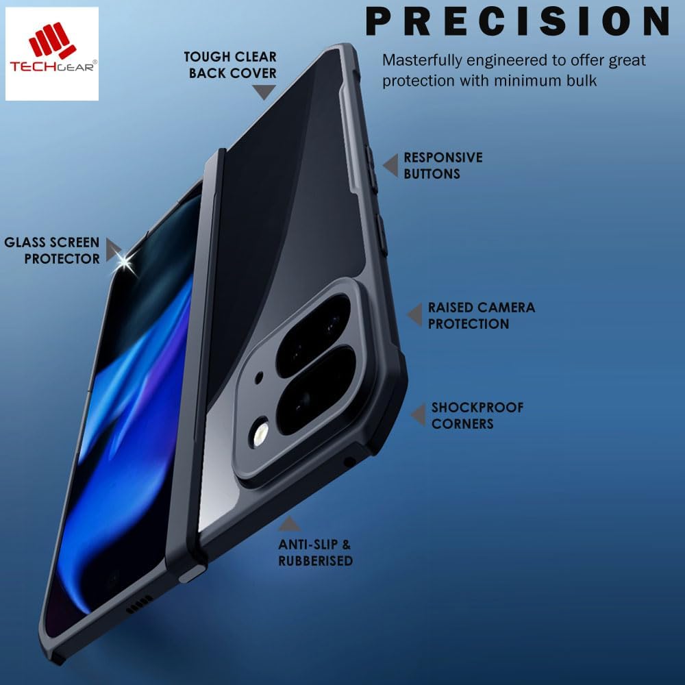 [Fusion Armour] Premium Hybrid Tough Rugged Protective Bumper Case For Google 9 Pro Fold