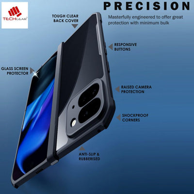 [Fusion Armour] Premium Hybrid Tough Rugged Protective Bumper Case For Google 9 Pro Fold