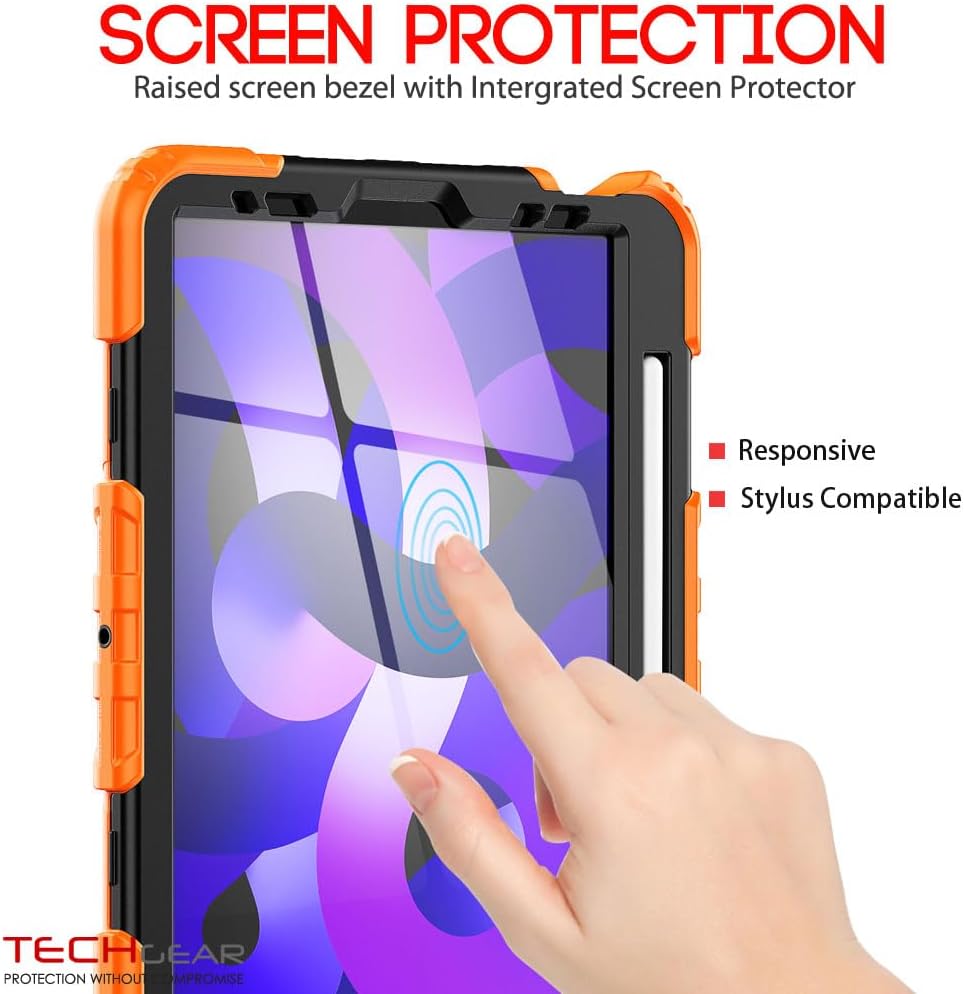[ArmourSHIELD] Full Body Tough Rugged Case with Folding Stand & Protector For Apple iPad Air 10.9" 4th/5th Gen (2022/20) & iPad Pro 11" 4th/3rd Gen
