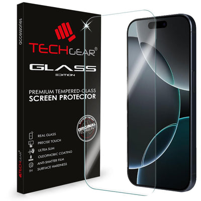 iPhone 16 Pro Max Tempered Glass Screen Protectors