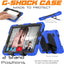 [G-SHOCK Case] Heavy Duty Long Survival Screen Protector Case for Samsung Galaxy Tab A9 8.7" (SM-X110 / SM-X115)