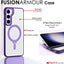 [Fusion Armour Ring] Premium Tough Protective Magnetic Ring Kickstand Case, MagSafe Case for Samsung Galaxy S24 Plus