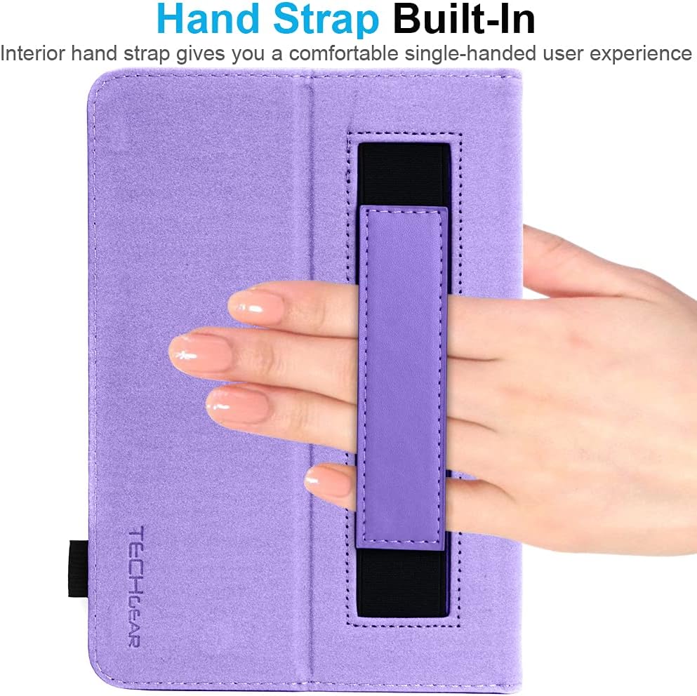 [Folio Case] Smart Cover Stand with Auto Sleep/Wake & Hand Strap for Amazon Fire Max 11" 2023 / 13th Generation