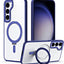 [Fusion Armour Ring] Premium Tough Protective Magnetic Ring Kickstand Case, MagSafe Case for Samsung Galaxy S24 Plus