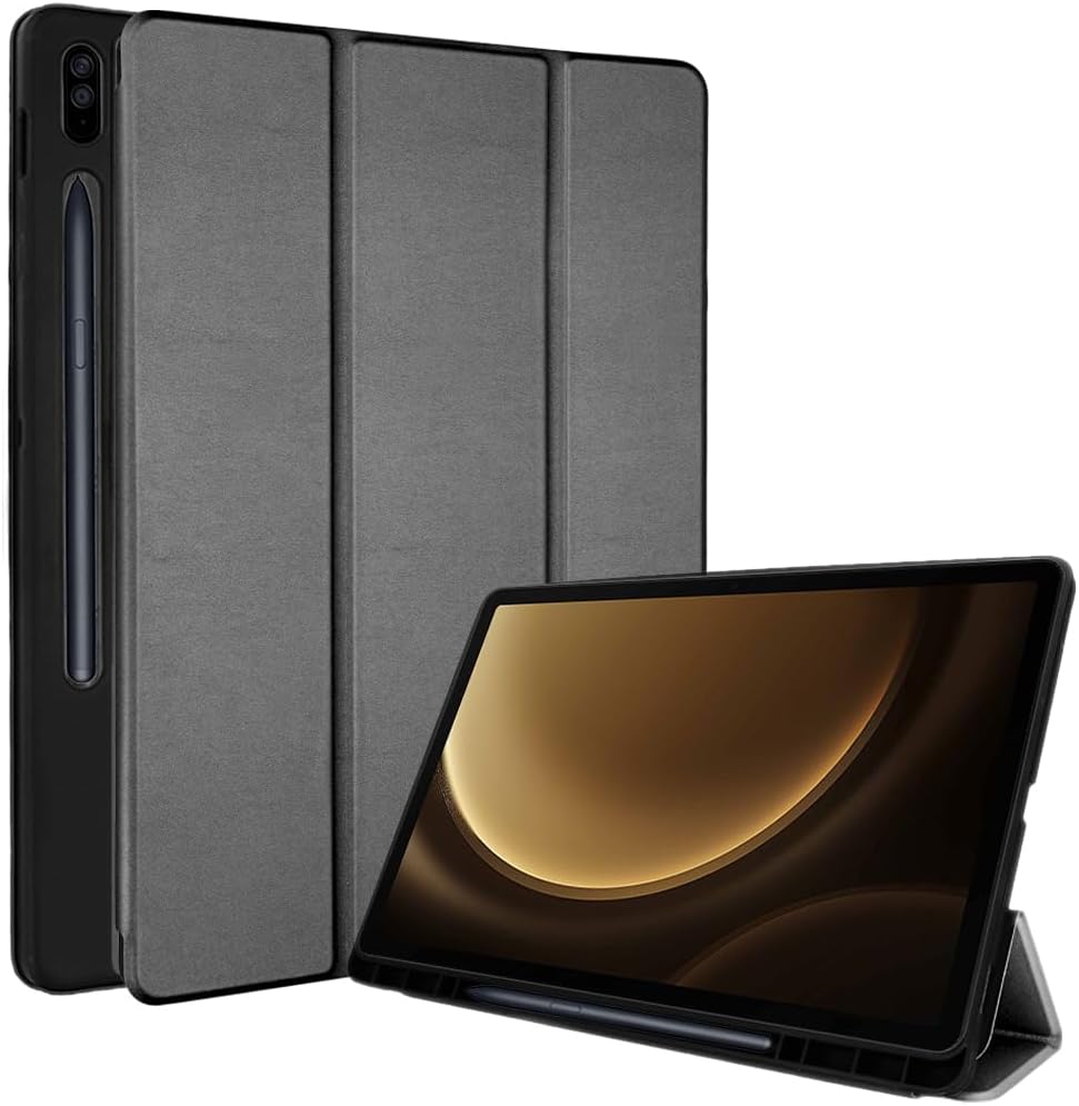 [Smart Case] Slim Stand Cover with Auto Sleep/Wake for Samsung Galaxy Tab S9 FE Plus 12.4" (SM-X610 / SM-X616)